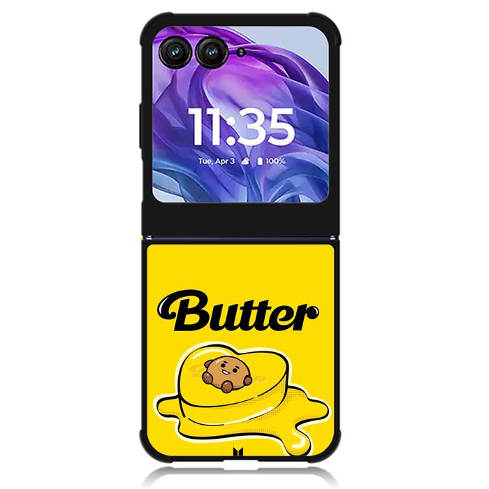 BT21 BTS Shooky On The Butter Motorola Moto Razr Plus 2024 , Moto Razr+ 2024 Case OV9862