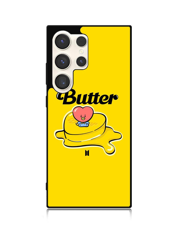 BT21 BTS Tata On The Butter Samsung Galaxy S25 Ultra 5G Case QC9863