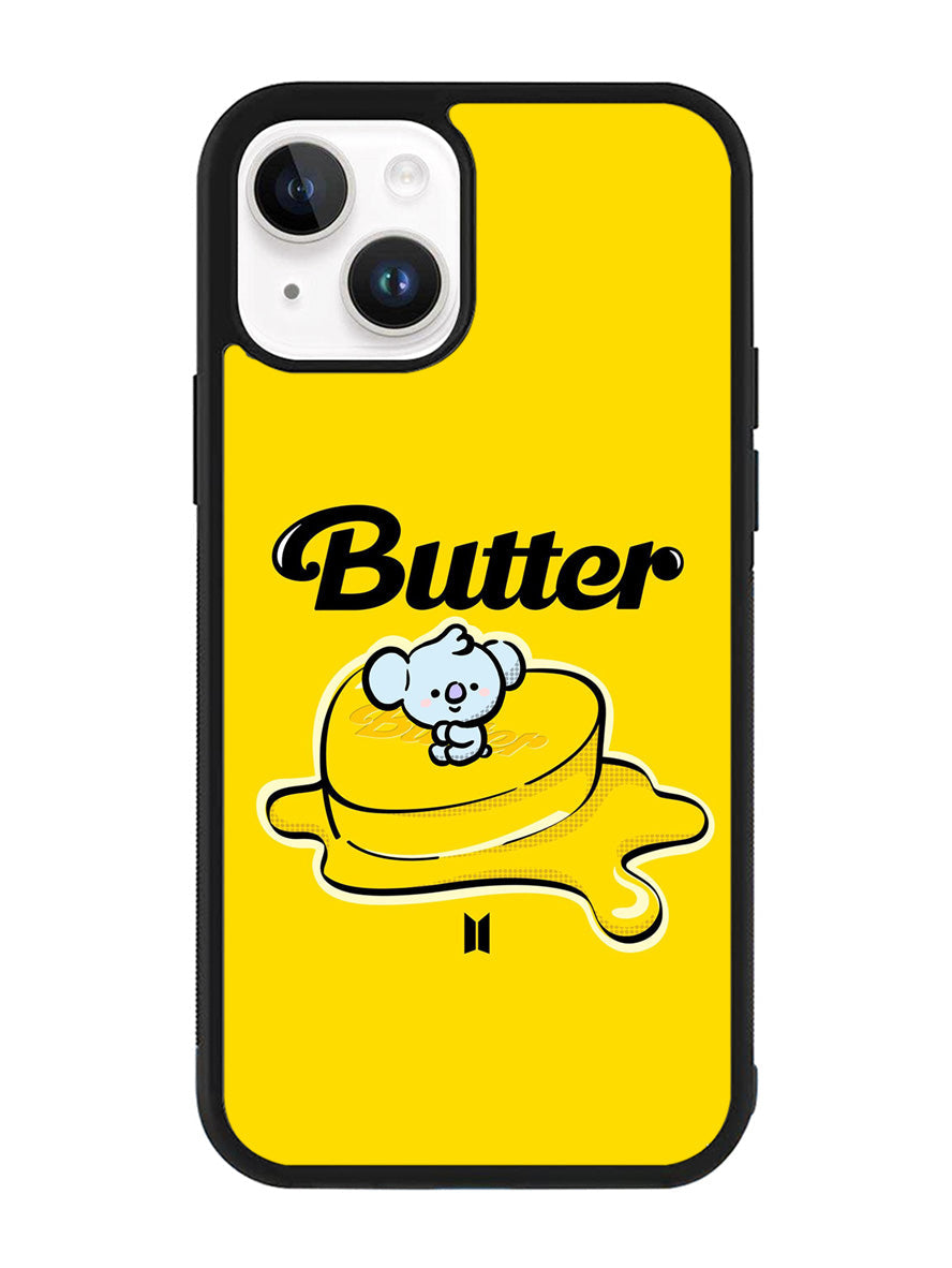BT21 BTS Koya On The Butter iPhone 15 Case OV9858