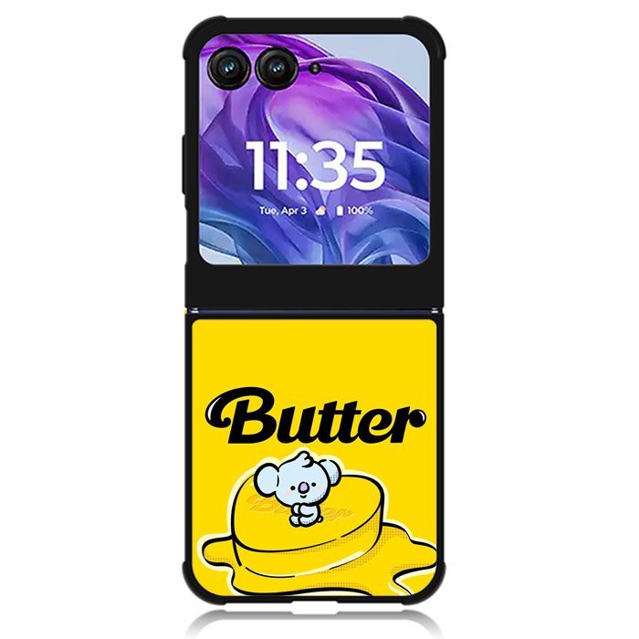 BT21 BTS Koya On The Butter Motorola Moto Razr Plus 2024 , Moto Razr+ 2024 Case OV9858