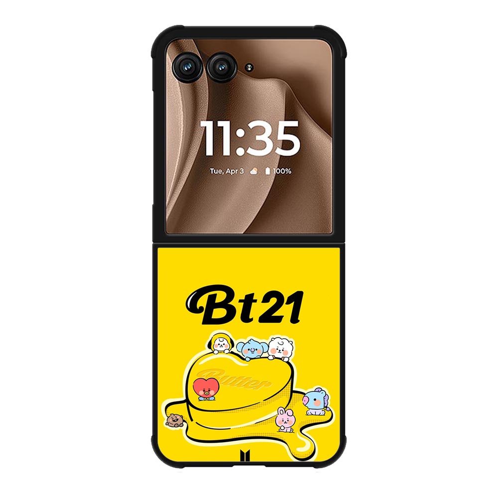 BT21 BTS On The Butter Motorola Moto RAZR Plus 2025 Case OV9860