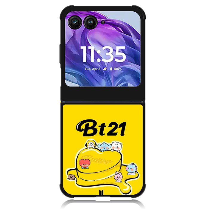 BT21 BTS On The Butter Motorola Moto Razr Plus 2024 , Moto Razr+ 2024 Case OV9860