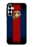 Marine Corps Red Blue Samsung Galaxy A35 5G Case OV9882