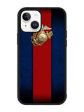 Marine Corps Red Blue iPhone 14 Plus Case QC9882