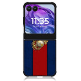 Marine Corps Red Blue Motorola Moto Razr Plus 2024 , Moto Razr+ 2024 Case OV9882