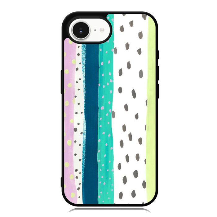 Bright colored art iPhone 16e Case OV9892