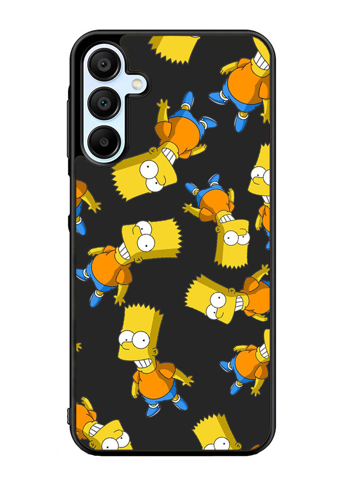 The Simpsons Pattern Samsung Galaxy A15 5G Case OV9902