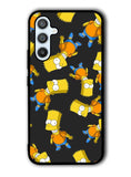 The Simpsons Pattern Samsung Galaxy A14 5G Case QC9902