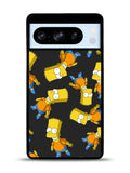 The Simpsons Pattern Google Pixel 8 Pro Case QC9902