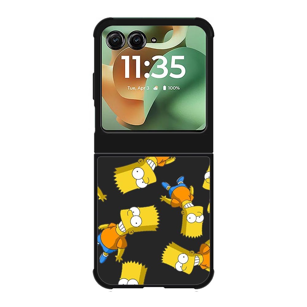 The Simpsons Pattern Motorola Moto RAZR 2025 Case OV9902