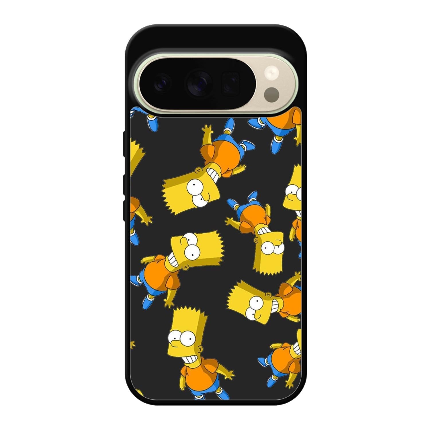 The Simpsons Pattern Google Pixel 10 Pro Case QC9902