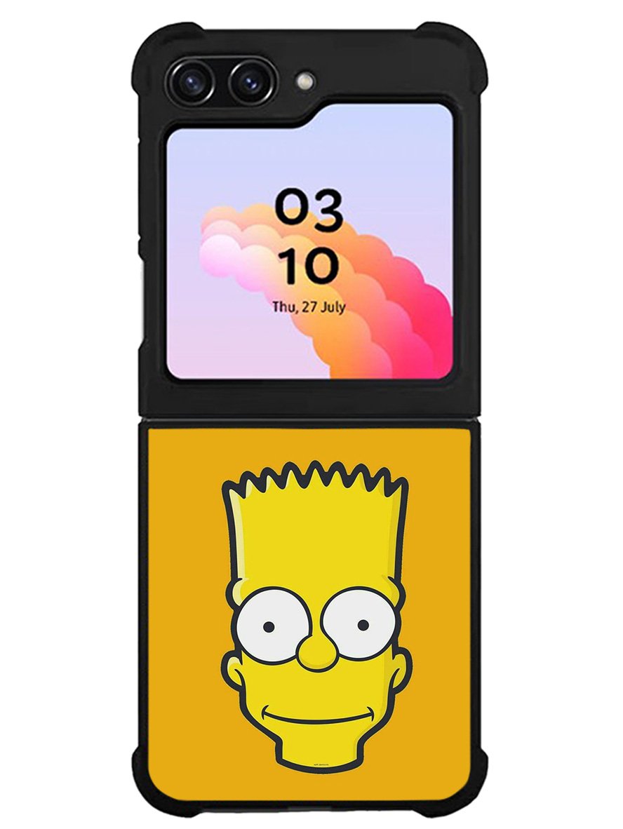 The Simpsons Head Samsung Galaxy Z Flip 5 5G 2023 Case OV9901