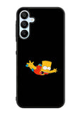 Bart Simpsons Flying Samsung Galaxy A35 5G Case OV9888