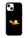 Bart Simpsons Flying iPhone 14 Case QC9888