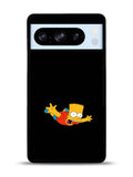Bart Simpsons Flying Google Pixel 8 Pro Case QC9888
