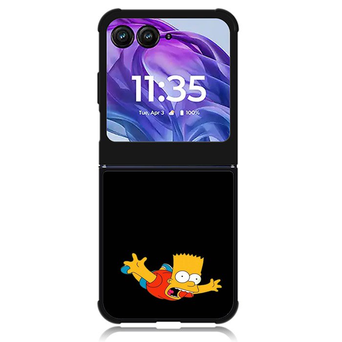 Bart Simpsons Flying Motorola Moto Razr Plus 2024 , Moto Razr+ 2024 Case OV9888
