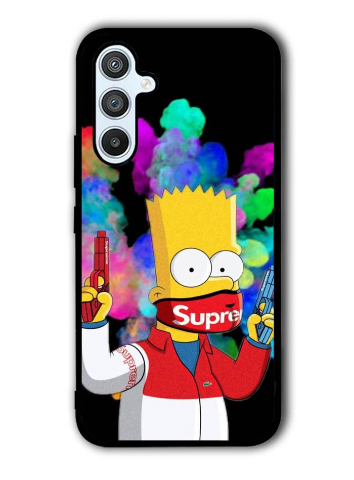 Bart Simpsons Fog And Gun Samsung Galaxy A14 5G Case QC9889