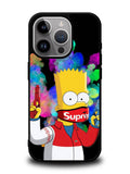 Bart Simpsons Fog And Gun iPhone 16 Pro Max Case QC9889