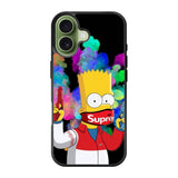 Bart Simpsons Fog And Gun iPhone 17 Case QC9889