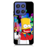 Bart Simpsons Fog And Gun Motorola Moto G Stylus 5G 2025 Case OV9889