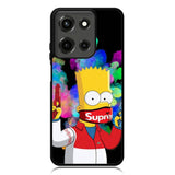 Bart Simpsons Fog And Gun Motorola Moto G 5G 2025 Case OV9889