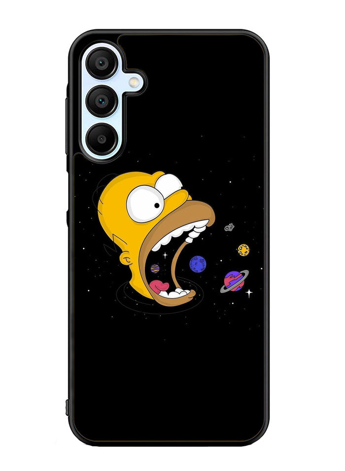 Homer Simpsons Eating Planet Samsung Galaxy A35 5G Case OV9895