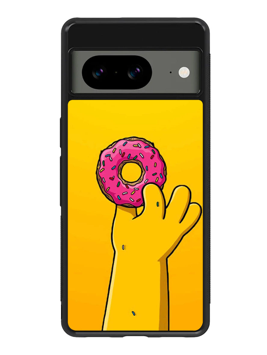 Donuts The Simpsons Google Pixel 8 Case QC9894