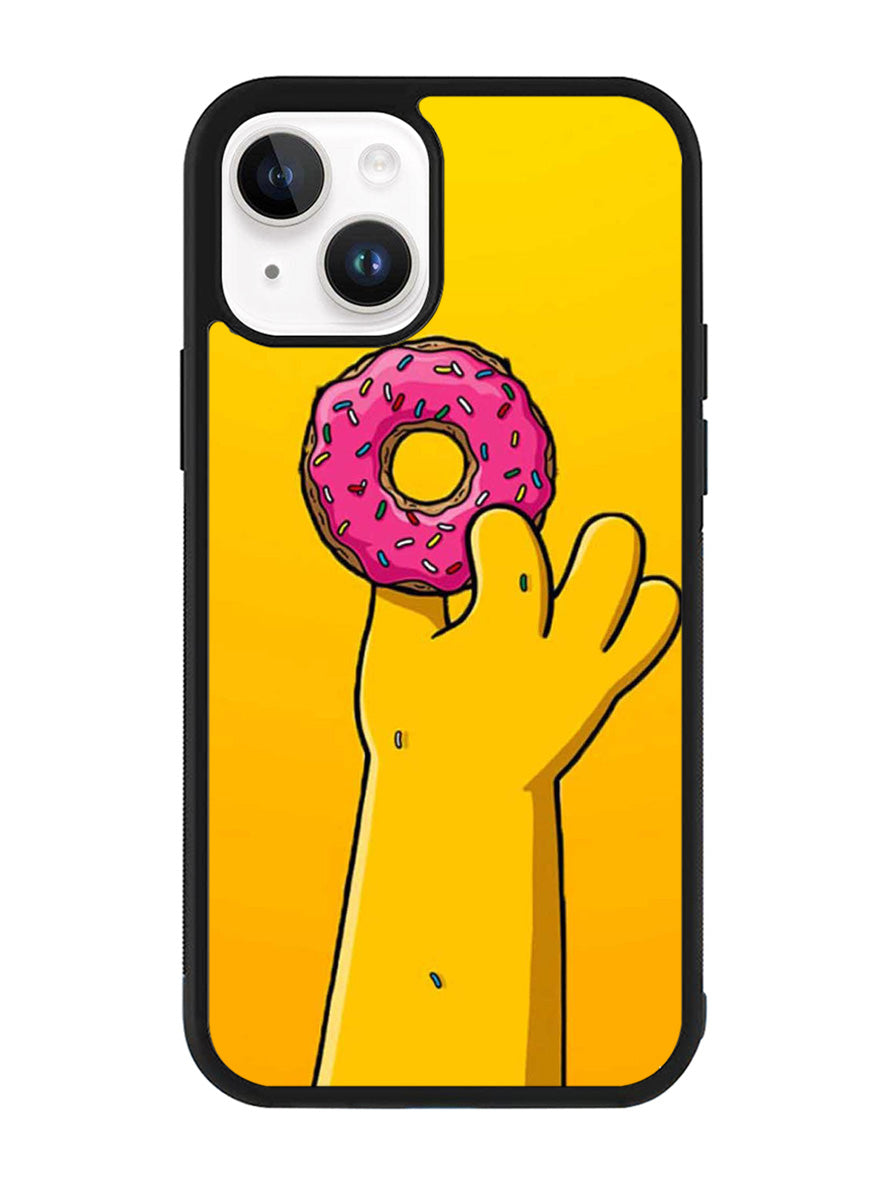 Donuts The Simpsons iPhone 15 Case OV9894