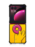 Donuts The Simpsons Motorola Moto Razr Plus 2023 , Moto Razr+ 2023 Case OV9894