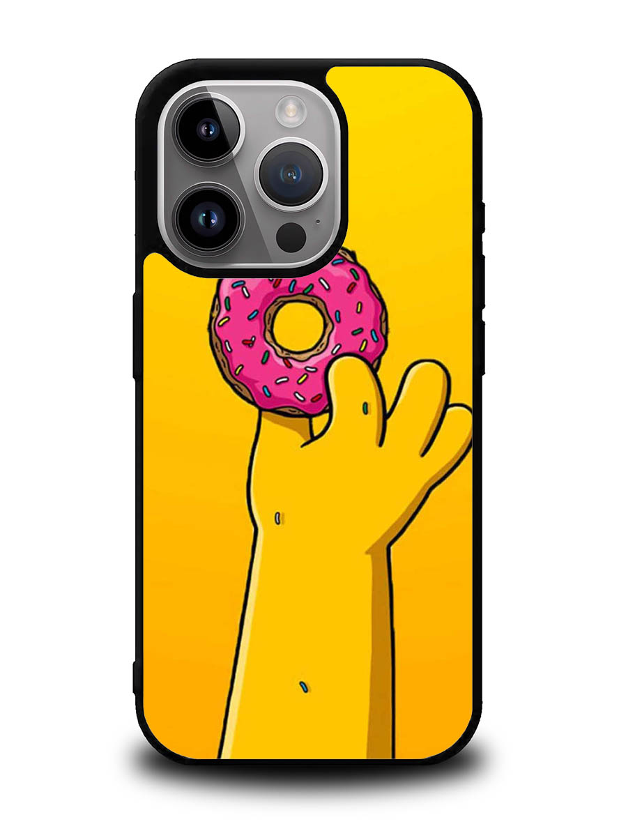 Donuts The Simpsons iPhone 16 Pro Case OV9894