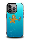 Bart Simpsons Nevermind Nirvana iPhone 15 Pro Case