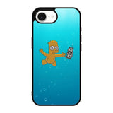 Bart Simpsons Nevermind Nirvana iPhone 17e Case