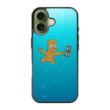 Bart Simpsons Nevermind Nirvana iPhone 17 Case