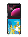 The Simpsons Family Motorola Moto Razr Plus 2023 , Moto Razr+ 2023 Case OV9899