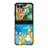 The Simpsons Family Motorola Moto RAZR 2025 Case OV9899