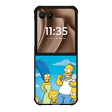 The Simpsons Family Motorola Moto RAZR Plus 2025 Case OV9899