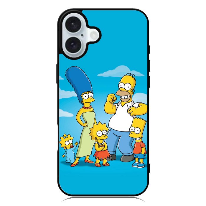 The Simpsons Family iPhone 16 Case QC9899