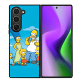 The Simpsons Family Samsung Galaxy Z Fold 6 5G 2024 Case OV9899