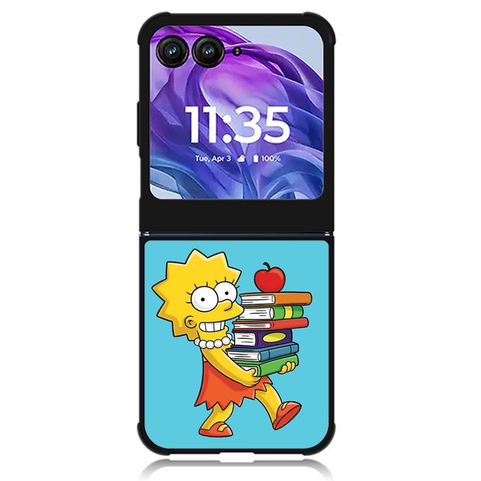 Lisa Simpson Motorola Moto Razr Plus 2024 , Moto Razr+ 2024 Case OV9896