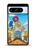 The Simpsons Fire Family Google Pixel 8 Pro Case QC9900