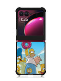 The Simpsons Fire Family Motorola Moto Razr Plus 2023 , Moto Razr+ 2023 Case OV9900