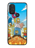 The Simpsons Fire Family Motorola Moto G Pure 2021 , Moto G Power 2022 Case OV9900