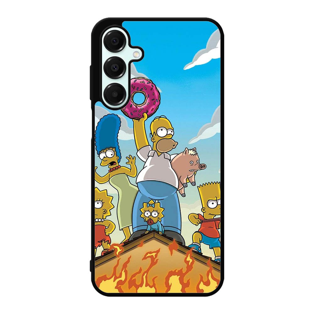 The Simpsons Fire Family Samsung Galaxy A16 Case OV9900