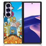 The Simpsons Fire Family Samsung Galaxy Z Fold 7 Case OV9900