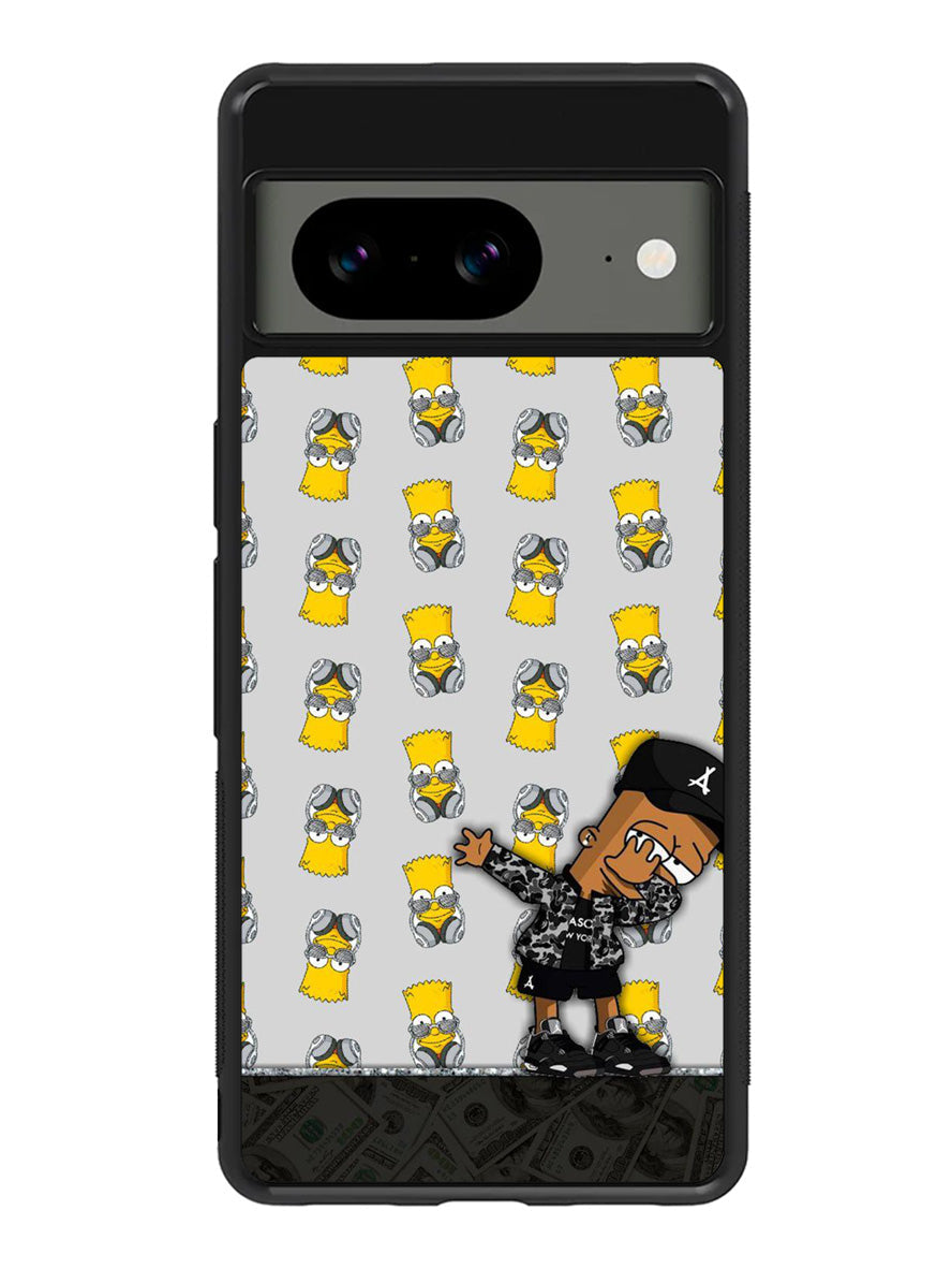 Bart Simpsons Hypebeast Google Pixel 8 Case QC9890