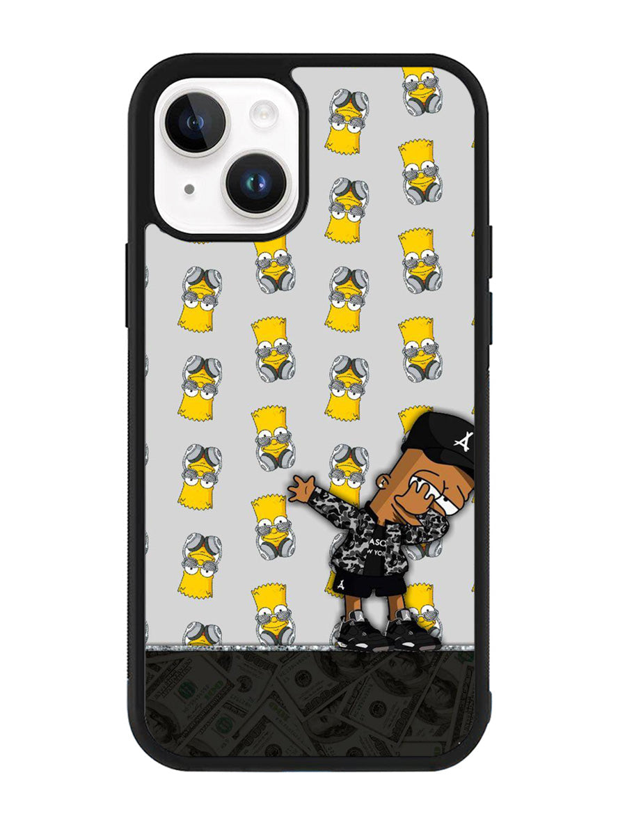Bart Simpsons Hypebeast iPhone 15 Plus Case OV9890