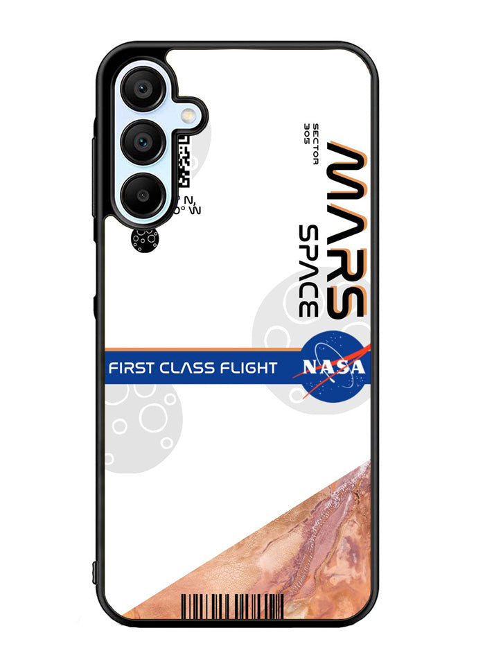 Nasa flight ticket Samsung Galaxy A15 5G Case OV9913
