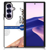 Nasa flight ticket Samsung Galaxy Z Fold 7 Case OV9913