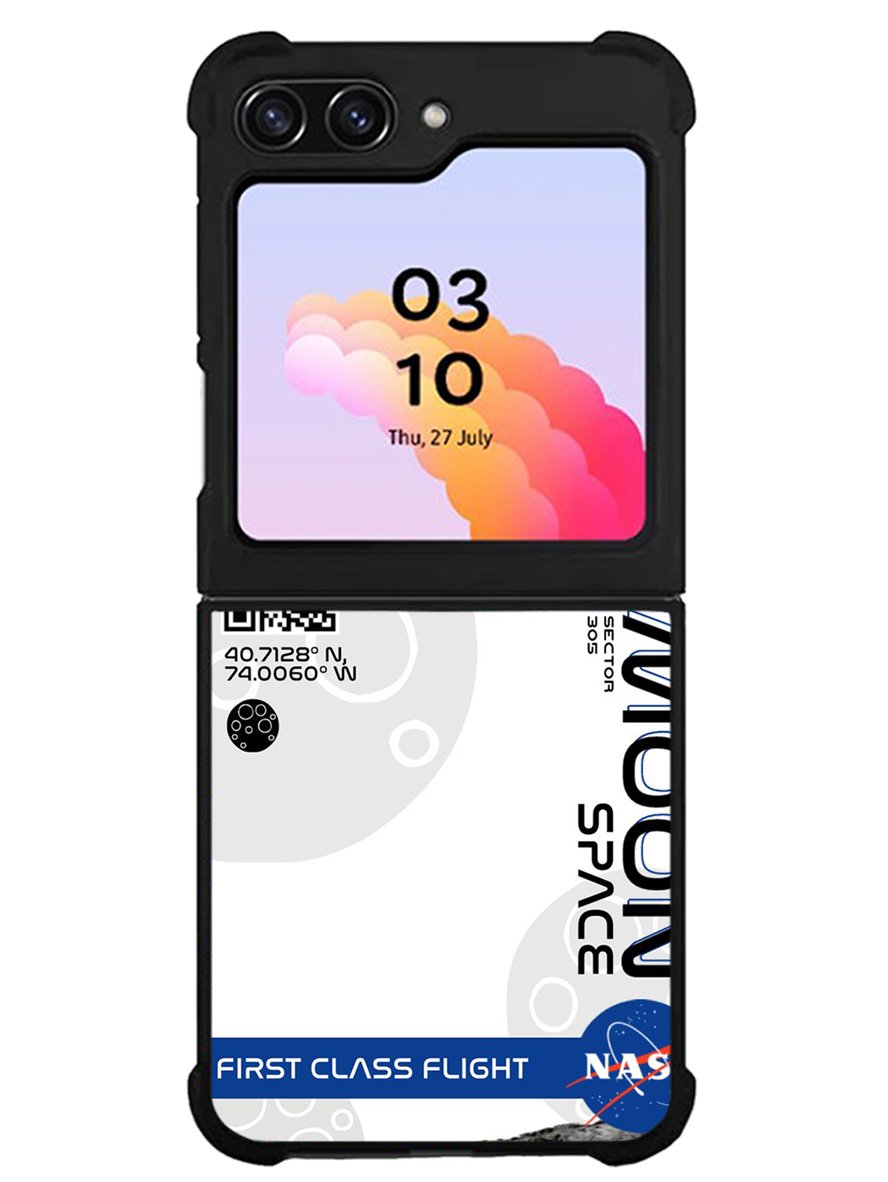 Nasa First Class Flight To The Moon Samsung Galaxy Z Flip 5 5G 2023 Case OV9912