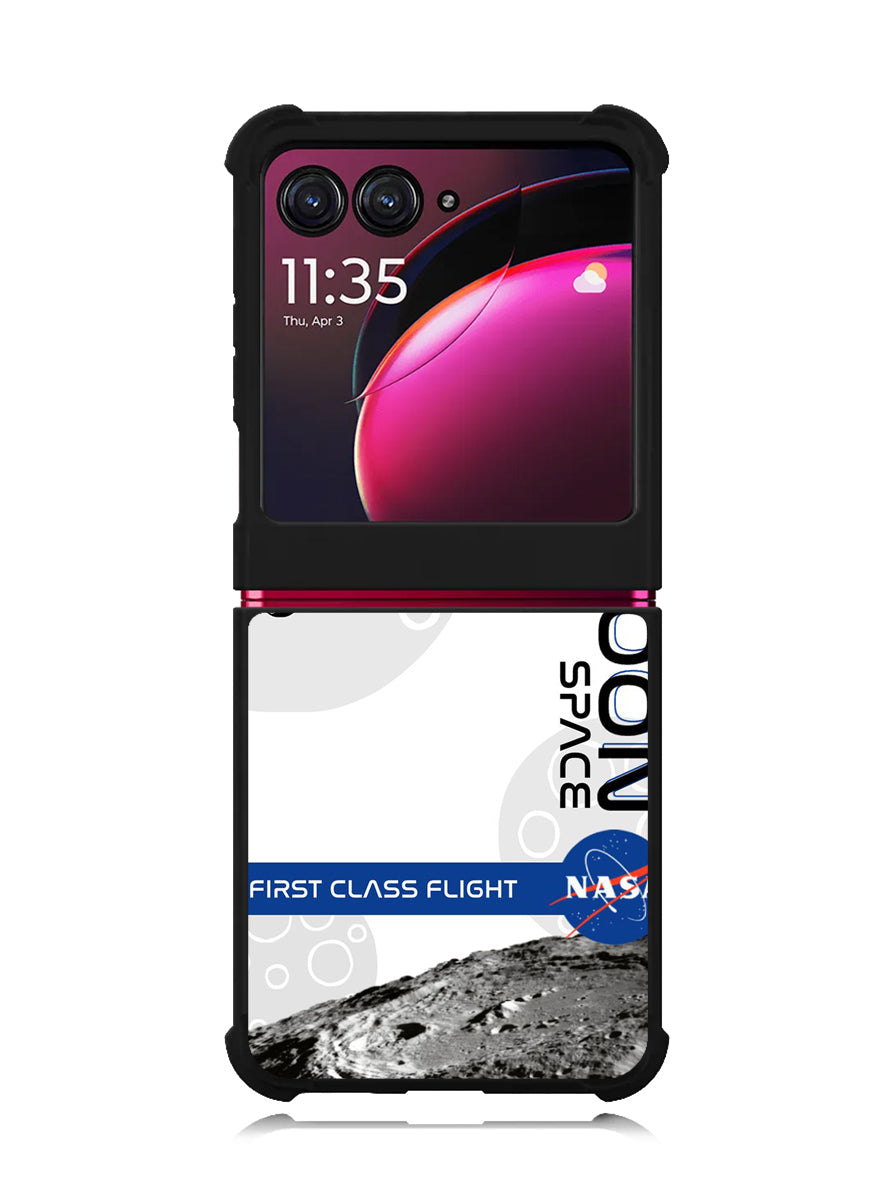Nasa First Class Flight To The Moon Motorola Moto Razr Plus 2023 , Moto Razr+ 2023 Case OV9912